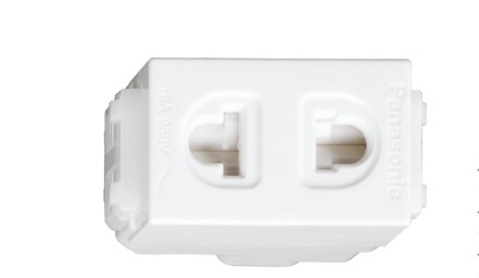 Ổ cắm đơn có màn che Panasonic – Wide series